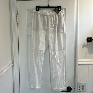J. Jill Linen Stretch Pants, NWT